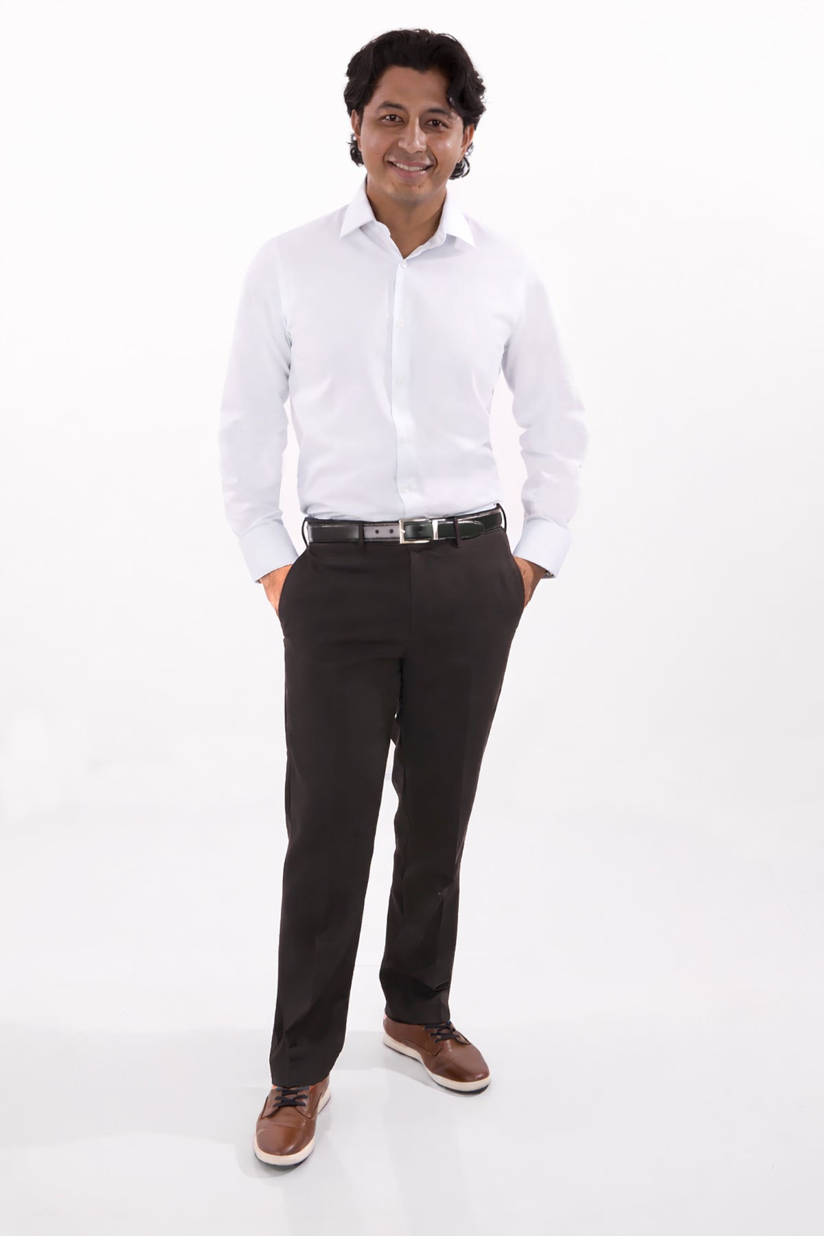 Linea White Male Shirt