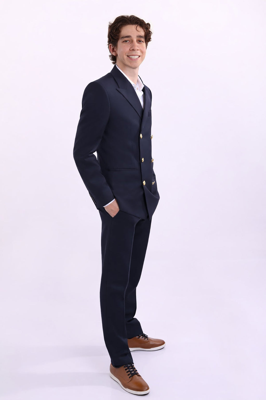 Marcello Double Breasted Blazer - Mens